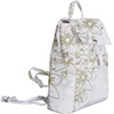 Flowers Background Leaf Leaves Buckle Everyday Backpack View2