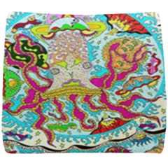 Supersonic Octopus Seat Cushion by chellerayartisans