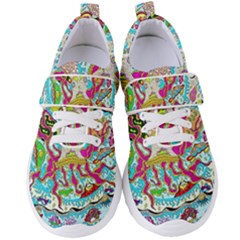 Supersonic Octopus Women s Velcro Strap Shoes by chellerayartisans