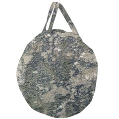 Grunge Camo Print Design Giant Round Zipper Tote by dflcprintsclothing