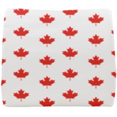 Maple Leaf Canada Emblem Country Seat Cushion by Mariart