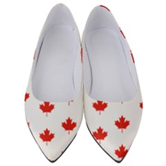 Maple Leaf Canada Emblem Country Women s Low Heels by Mariart