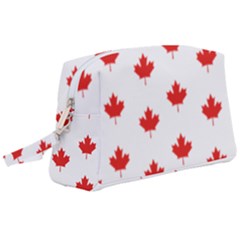 Maple Leaf Canada Emblem Country Wristlet Pouch Bag (large) by Mariart