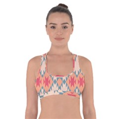 Tribal Signs 2               Cross Back Sports Bra by LalyLauraFLM