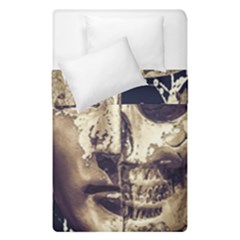 Creepy Photo Collage Artwork Duvet Cover Double Side (single Size) by dflcprintsclothing