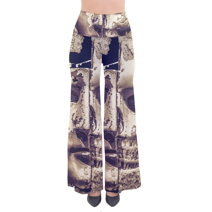 Creepy Photo Collage Artwork So Vintage Palazzo Pants