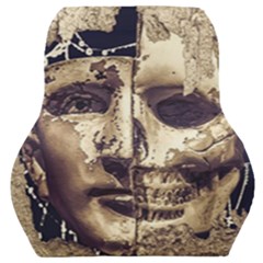 Creepy Photo Collage Artwork Car Seat Back Cushion  by dflcprintsclothing