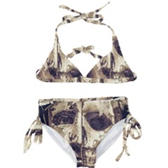 Creepy Photo Collage Artwork Kids  Classic Bikini Set by dflcprintsclothing