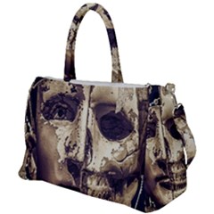 Creepy Photo Collage Artwork Duffel Travel Bag by dflcprintsclothing