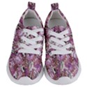 Romantic Pink Flowers Kids  Lightweight Sports Shoes View1