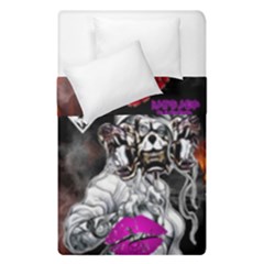 Kiss Kiss Duvet Cover Double Side (single Size) by Combat76clothing