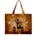 Cute Littel Island Girl Zipper Mini Tote Bag View2