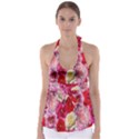 Bed Of Roses Babydoll Tankini Top View1