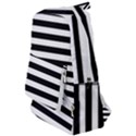 Black Stripes Travelers  Backpack View1