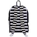 Black Stripes Travelers  Backpack View3