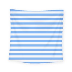 Blue Stripes Square Tapestry (small) by snowwhitegirl