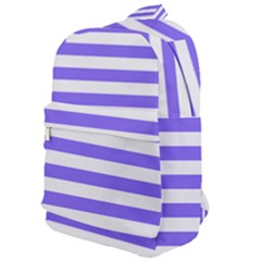 Lilac Purple Stripes Classic Backpack