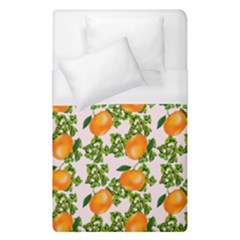 Citrus Tropical Orange Pink Duvet Cover (single Size) by snowwhitegirl