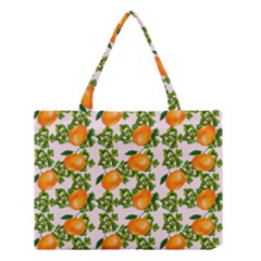 Citrus Tropical Orange Pink Medium Tote Bag by snowwhitegirl