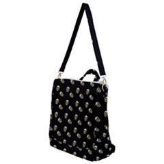 Skull Black Pattern Crossbody Backpack