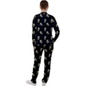 Skull Black Pattern Casual Jacket and Pants Set View2