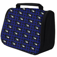 Eyes Blue Plaid Full Print Travel Pouch (big) by snowwhitegirl