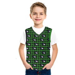 Eyes Green Plaid Kids  Sportswear by snowwhitegirl