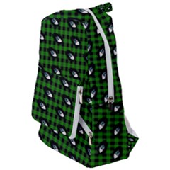 Eyes Green Plaid Travelers  Backpack