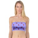 Candy Apple Lilac Pattern Bandeau Top View1