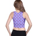 Candy Apple Lilac Pattern Racer Back Crop Top View2