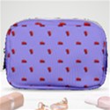 Candy Apple Lilac Pattern Make Up Pouch (Small) View1