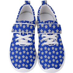 Silver Stars Royal Blue Men s Velcro Strap Shoes