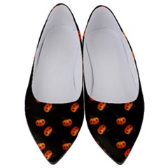 Kawaii Pumpkin Black Women s Low Heels by snowwhitegirl