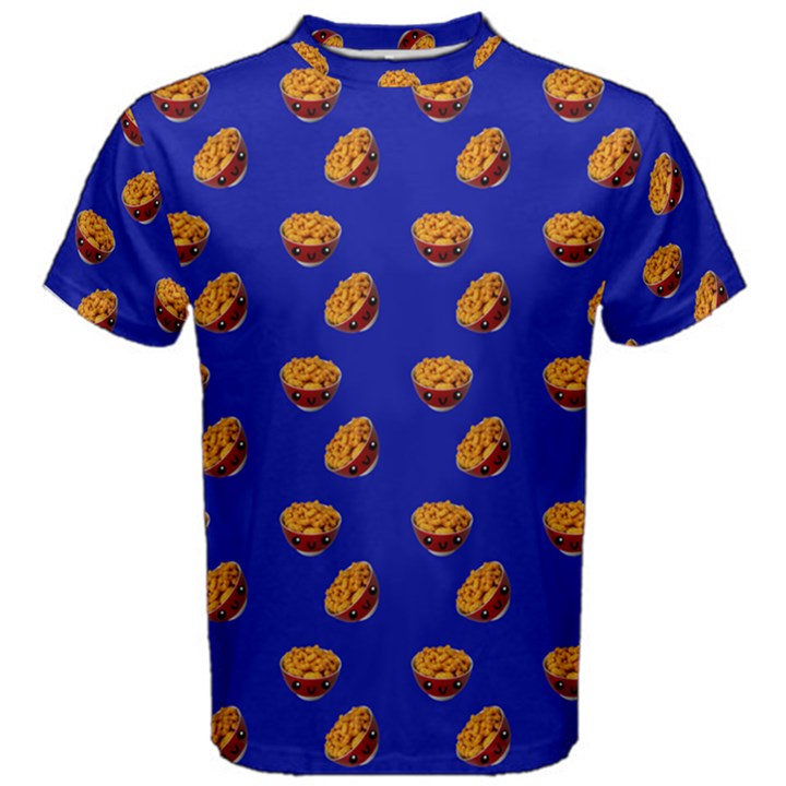 Kawaii Chips Blue Men s Cotton Tee