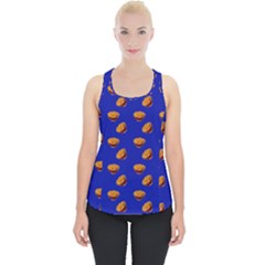 Kawaii Chips Blue Piece Up Tank Top