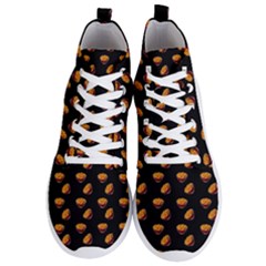 Kawaii Chips Black Men s Lightweight High Top Sneakers by snowwhitegirl