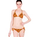 Halloween Treats Pattern Orange Classic Bikini Set View3