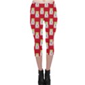 Ghost Pet Red Capri Leggings  View1