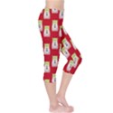 Ghost Pet Red Capri Leggings  View4