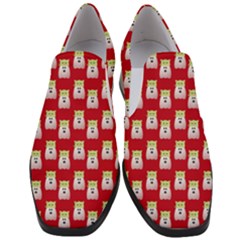 Ghost Pet Red Slip On Heel Loafers by snowwhitegirl