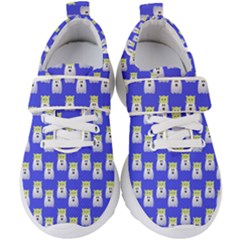 Ghost Pet Blue Kids  Velcro Strap Shoes