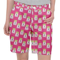 Ghost Pet Pink Pocket Shorts