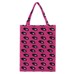 Eyes Dark Pink Classic Tote Bag by snowwhitegirl