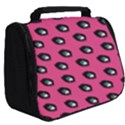 Eyes Dark Pink Full Print Travel Pouch (Big) View2