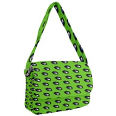 Eyes Green Courier Bag