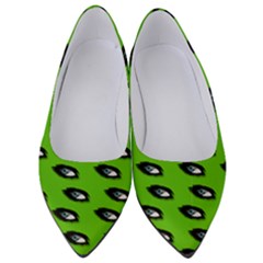 Eyes Green Women s Low Heels