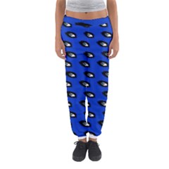 Eyes Blue Women s Jogger Sweatpants by snowwhitegirl