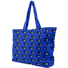 Eyes Blue Simple Shoulder Bag by snowwhitegirl