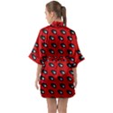 Eyes Red Quarter Sleeve Kimono Robe View2