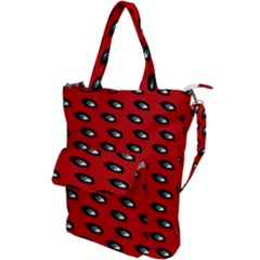 Eyes Red Shoulder Tote Bag by snowwhitegirl